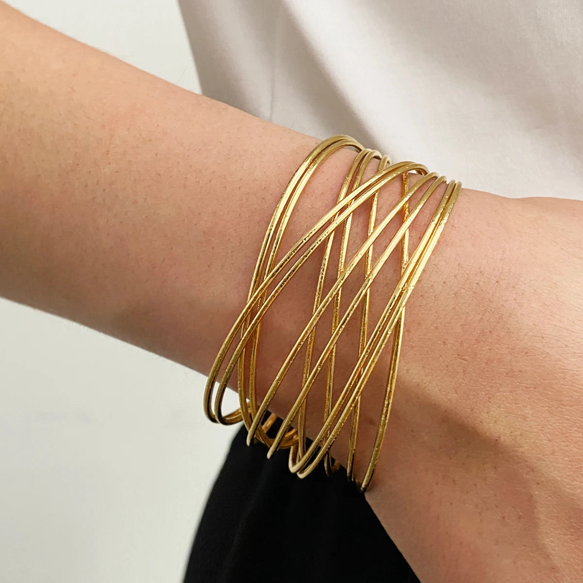 New Fashion Vintage Gold Plated Heart Adjustable.
