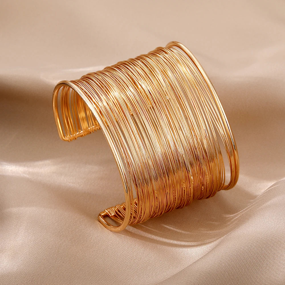 New Fashion Vintage Gold Plated Heart Adjustable.